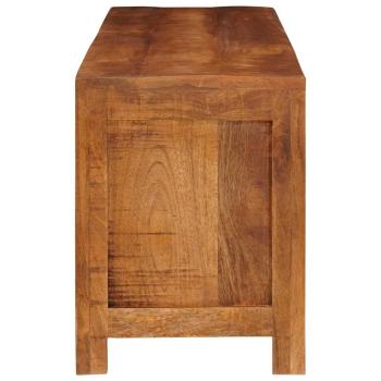 TV-Schränk Braun 110 x 30 x 40 cm massives Mangoholz