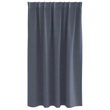 Verdunkelungs-Vorhänge mit Ringen 2 pcs Anthrazit 140 x 140 cm
