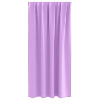 Vorhänge mit Vorhängen 2 pcs Lila Polyester