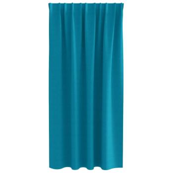 Vorhänge mit Vorhängen 2 pcs Türkis Polyester