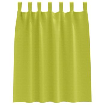 Vorhänge mit Vorhängen 2 pcs Apfelgrün Polyester