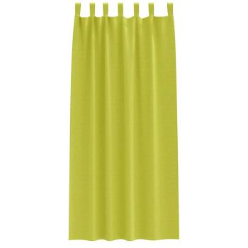 Vorhänge mit Vorhängen 2 pcs Apfelgrün Polyester