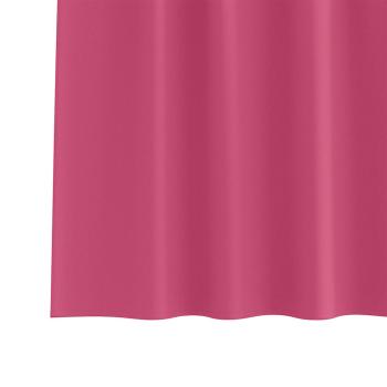 Vorhänge mit Vorhängen 2 pcs Leuchtendes Pink Polyester