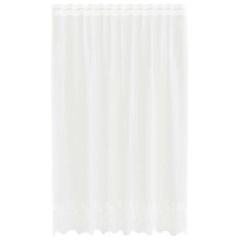 Vorhänge mit Vorhängen Weiß 150 x 140 cm Polyester