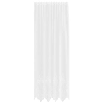 Vorhänge mit Vorhängen Weiß 150 x 280 cm Polyester