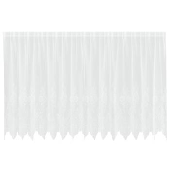Vorhänge mit Vorhängen Weiß 400 x 140 cm Polyester
