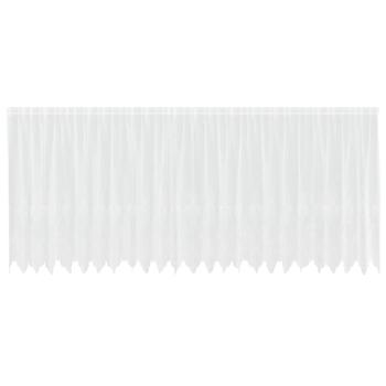 Vorhänge mit Vorhängen Weiß 600 x 180 cm Polyester