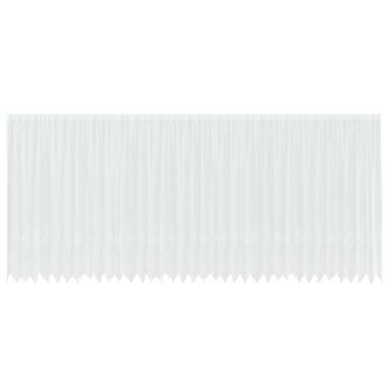 Vorhänge mit Vorhängen Floral Weiß 900 x 240 cm Polyester