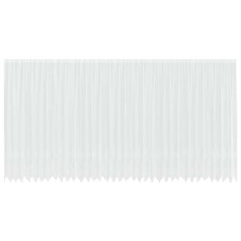 Vorhänge mit Vorhängen Floral Weiß 900 x 280 cm Polyester