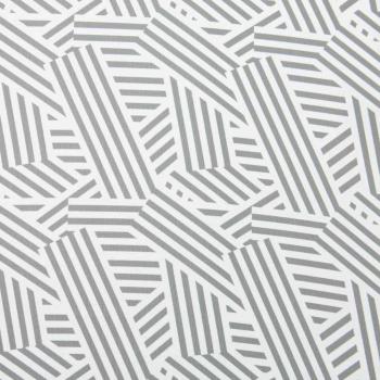 Sonnenschirm Grau und Weiß Ø 160 x 195 cm Stahl