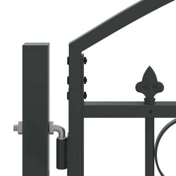 Zaun tor Sonstiges Grau 400 x 125 cm Stahl