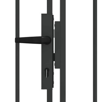Zaun tor Sonstiges Grau 400 x 125 cm Stahl