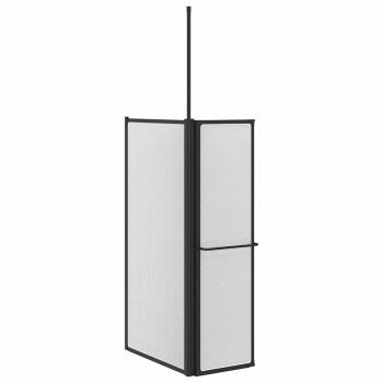 Duschwand Falten Other Schwarz 120 x 70 x 137 cm Aluminium