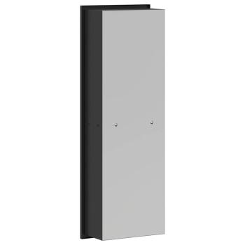 Duschnische Schwarz 60 x 20 x 9.5 cm Edelstahl