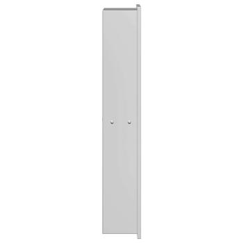 Duschnische Silber 60 x 20 x 9.5 cm Edelstahl