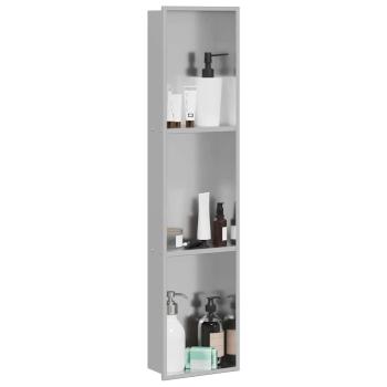 Duschnische Silber 90 x 20 x 9.5 cm Edelstahl