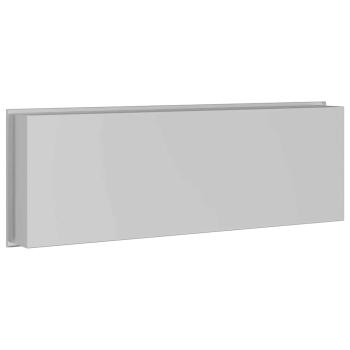 Duschnische Silber 90 x 30 x 9.5 cm Edelstahl