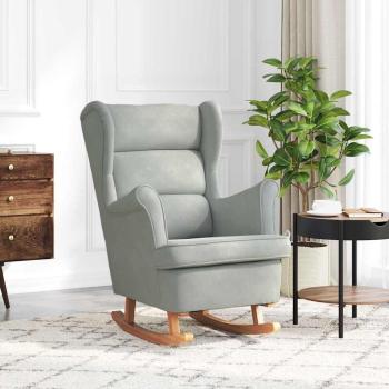 ARDEBO.de - Schaukelstuhl 71 x 92 x 100 cm 100% Polyester Sperrholz