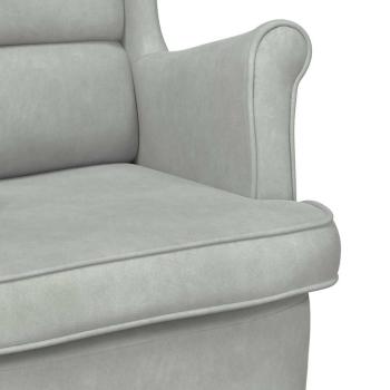 Schaukelstuhl 71 x 92 x 100 cm 100% Polyester Sperrholz