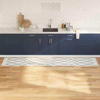 ARDEBO.de - Küchenmatte Geometric Geometrisch 60 x 300 cm Samt