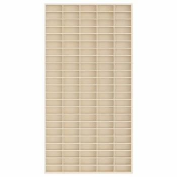 Präsentationsbox Braun 50 x 4,5 x 96 cm Holzwerkstoff