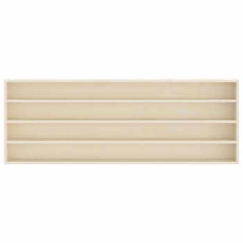 Holz-Sammelvitrine Braun 100 x 8,5 x 36 cm Sperrholz