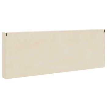 Holz-Sammelvitrine Braun 100 x 8,5 x 36 cm Sperrholz