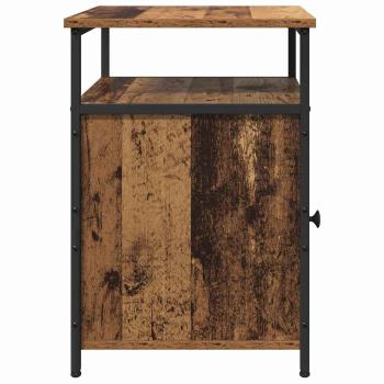 Nachttisch 2 pcs Altholz Holzwerkstoff