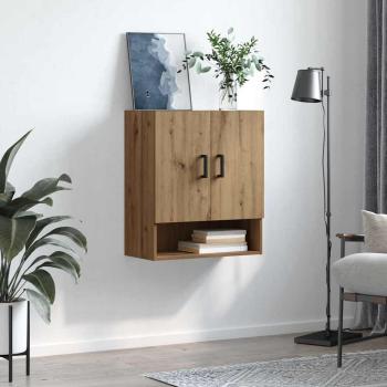 Wandschrank Eiche handwerklich 60 x 31 x 70 cm Holzwerkstoff