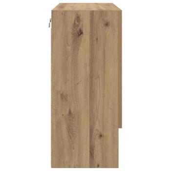 Wandschrank Eiche handwerklich 60 x 31 x 70 cm Holzwerkstoff