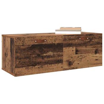 Wandschrank Altholz 100 x 36.5 x 35 cm Holzwerkstoff