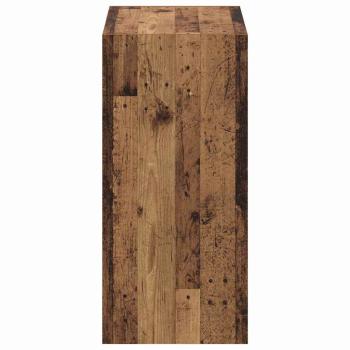 Kleiderschrank mit Regal Altholz 77 x 48 x 102 cm Holzwerkstoff