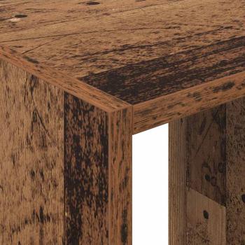 Kleiderschrank mit Regal Altholz 77 x 48 x 102 cm Holzwerkstoff