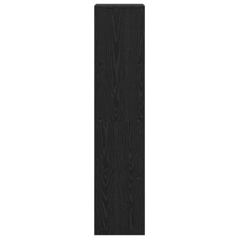 Raumteiler Bücherregal Schwarze Eiche 131,5 x 29 x 131,5 cm