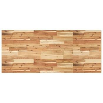 Tischplatte Rechteckig 120x60x2 cm Massivholz Akazie