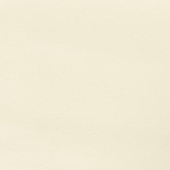 Bettgestell mit Kopfteil Creme 160x200 cm Kunstleder