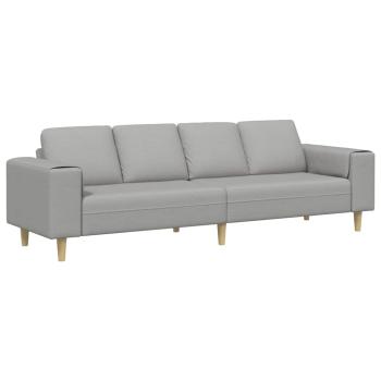 Sofa Set Wolken-Grau Stoff