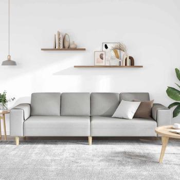 Sofa Set Wolken-Grau Stoff