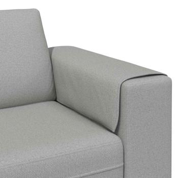 Sofa Set Wolken-Grau Stoff