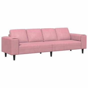 Sofa Set Rosa Samt