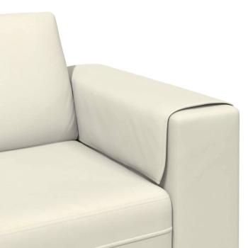 Sofa Set Creme Samt
