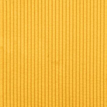 Stoffsofa mit Kissen Helles Gelb Cordstoff
