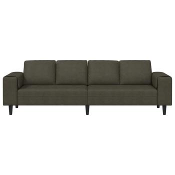 Sofa Set Armeegrün Faux Wildleder