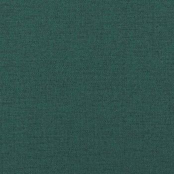 Stoffsofa mit Kissen 3 pcs Dunkelgrün 208 cm Stoff
