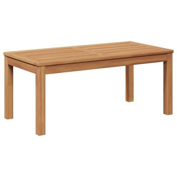 Garten-Sofa-Set 5 pcs Natur Teak-Massivholz