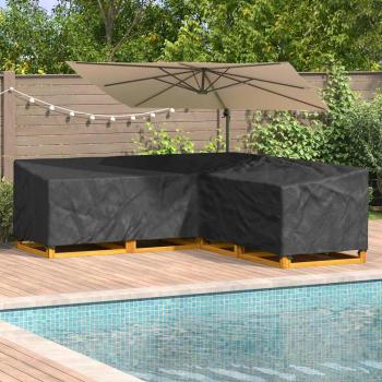 ARDEBO.de - Gartenmöbelabdeckung 255 x 255 x 80 cm 600D Oxford Stoff
