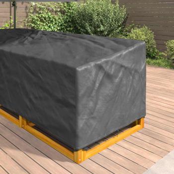 Gartenmöbelabdeckung 270 x 270 x 80 cm 210D Oxford Stoff