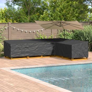 ARDEBO.de - Gartenmöbelabdeckung 355 x 275 x 80 cm 420D Oxford Stoff