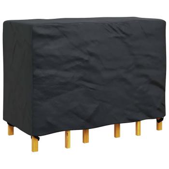 Gartenmöbelabdeckung Schwarz 140 x 70 x 90 cm 420D
