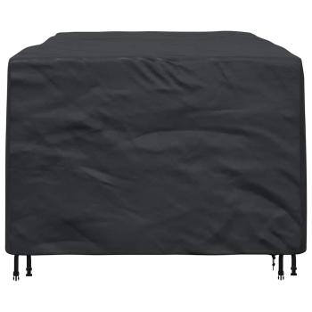 Gartenmöbelabdeckung Schwarz 143 x 225 x 90 cm 210D